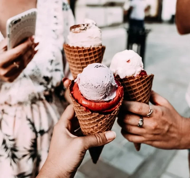 San Francisco Ice Cream Tasting Threes Cones Instagram perfect CC4